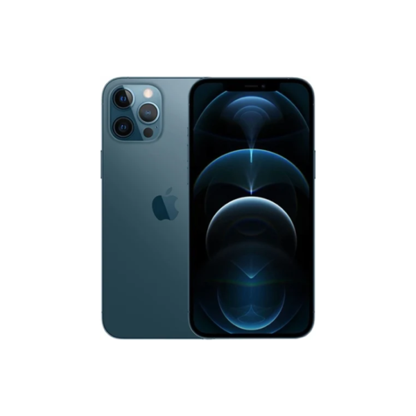 Apple iPhone 12 Pro Max 128GB Pacific Blue, Unlocked B - 80% BH (Pre-owned)