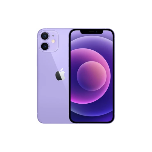Apple iPhone 12 Mini 64GB Purple, Unlocked B - 100% BH (Renewed)
