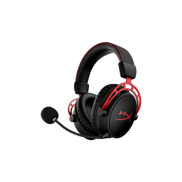 HyperX Cloud Alpha Wireless Over-Ear Gaming Headphones - Black/Red - Brand New
