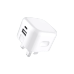 Panther Force Folding Pin 20W Plug with USB-C & USB-A - Dual-Port Fast Charging