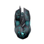 Rexsun Wired Gaming Mouse – 6D Buttons, 4-Color Breathing LED, Adjustable DPI 1200–3600