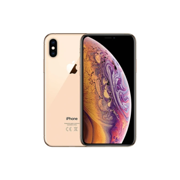 Apple iPhone XS 64GB Gold, Unlocked B - 100%BH (Refurbished)