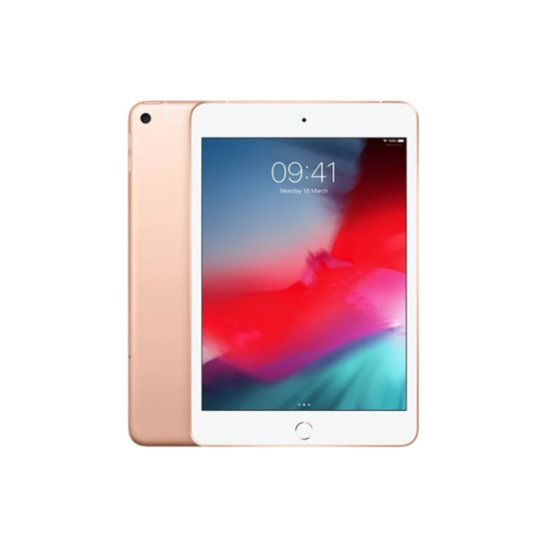 Apple iPad Mini 5th Gen (A2124) 7.9" 64GB - Gold, Unlocked B - Pre Owned