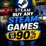 Any Steam Games - Up to 90% Cheaper - Message us now