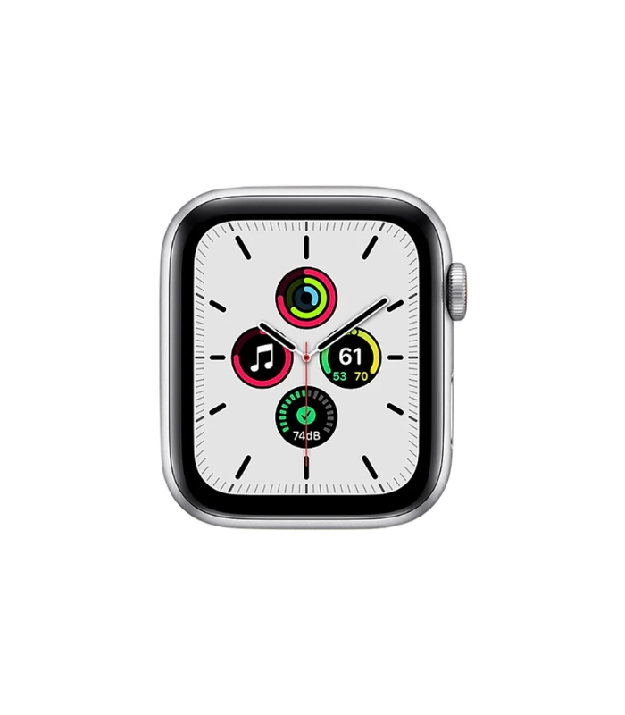 Watch SE (Cellular) WITH STRAP, Silver Aluminium, 40mm, B