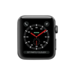 Watch Series 3 (GPS) WITH STRAP, Space Grey Aluminium, 42mm, B